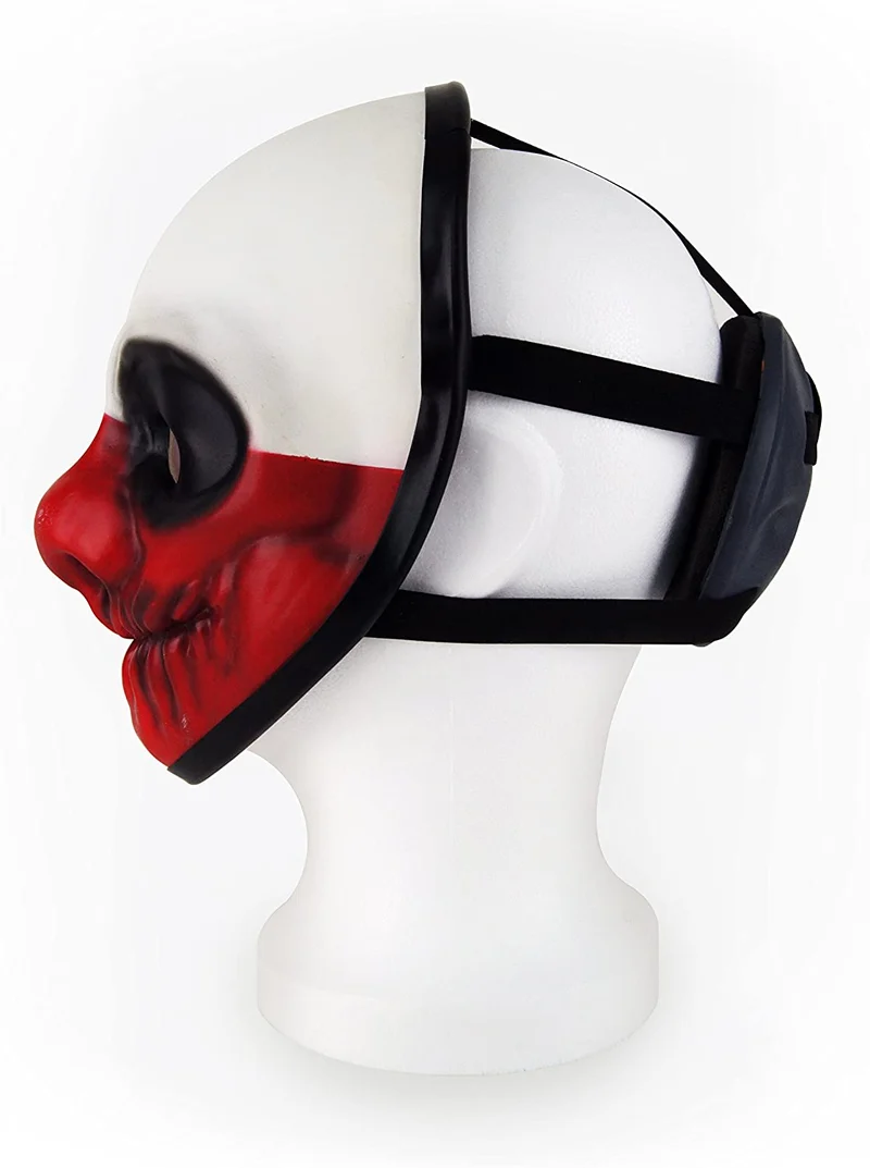 Payday 2 Face Maske Wolf -