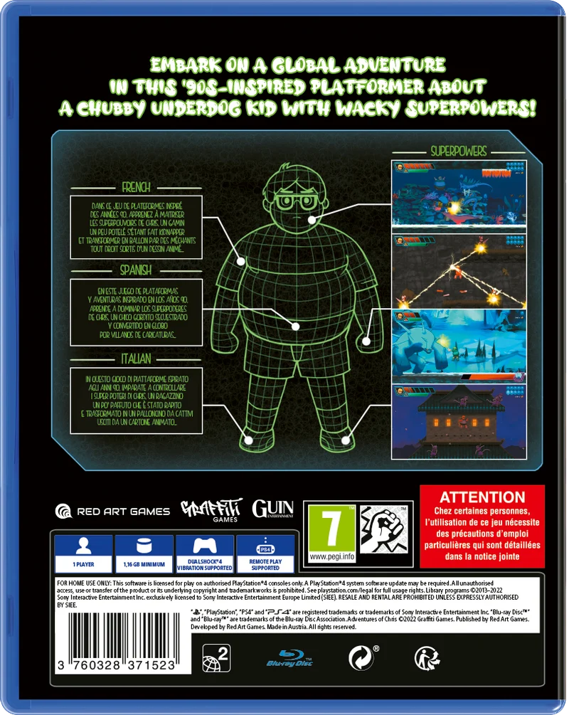 Adventures of Chris Playstation 4