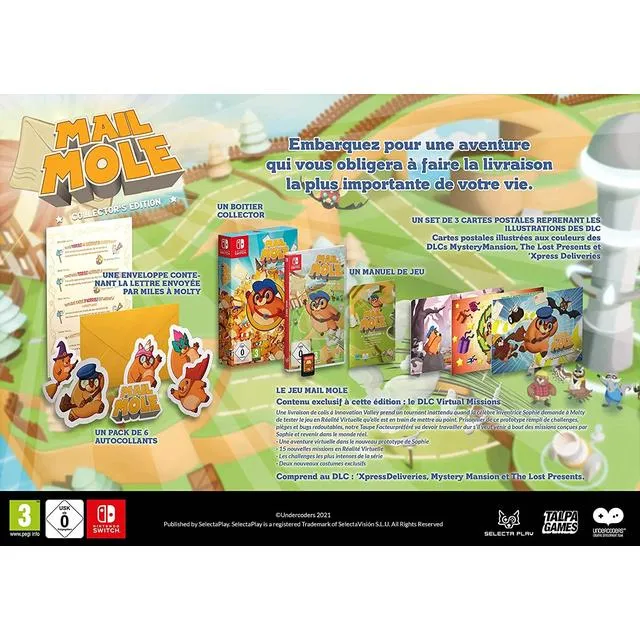 Mail Mole Collector 's Edition Nintendo Switch