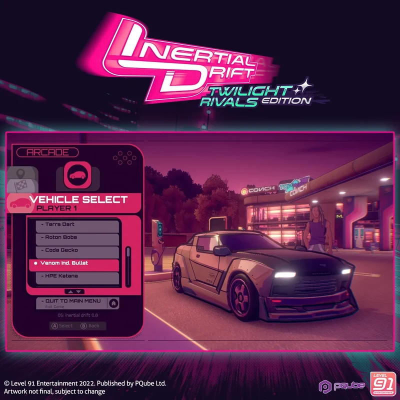 Inertial Drift: Twilight Rivals Edition Playstation 5 Edizione Europea