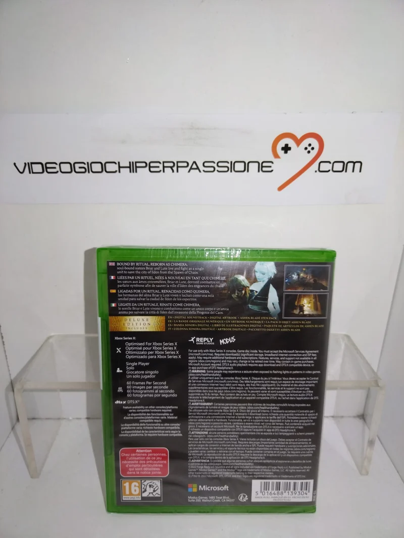 Soulstice Deluxe Edition Xbox Serie X Edizione Europea