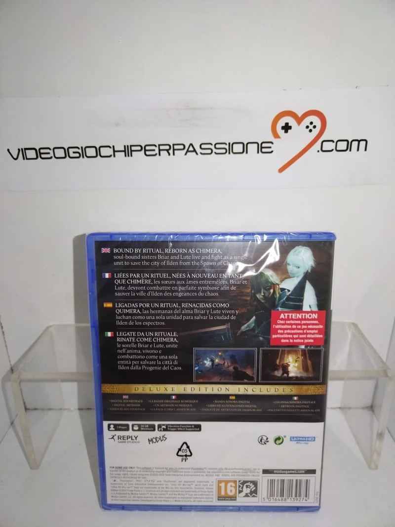Soulstice Deluxe Edition Playstation 5 Edizione Europea