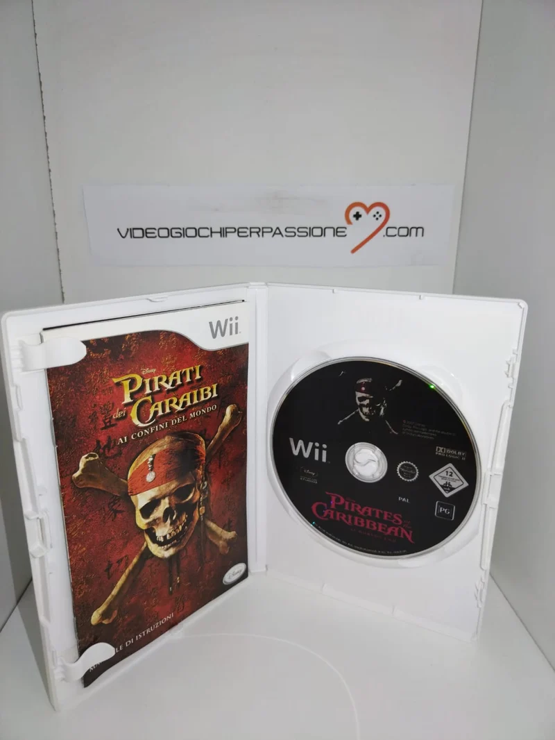 DISNEY PIRATI DEI CARAIBI ai confini del mondo NINTENSO WII (usato)(versione ita.)