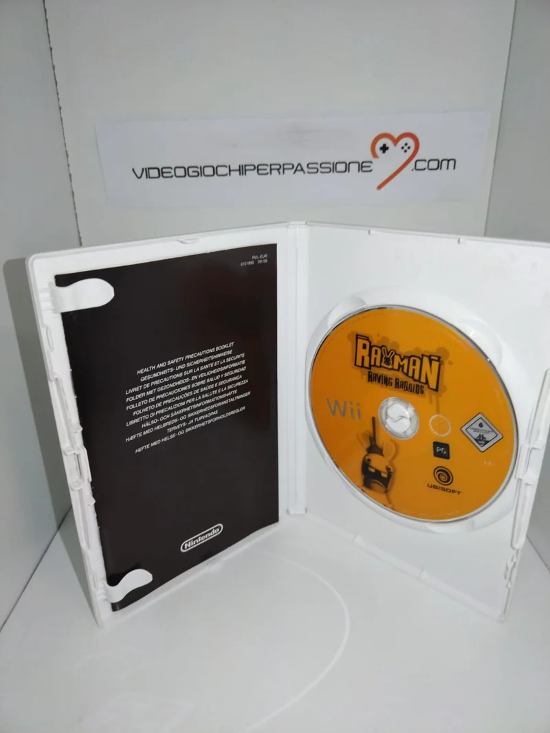 RAYMAN RAVING RABBIDS NINTENDO WII (usato)(versione italiana)