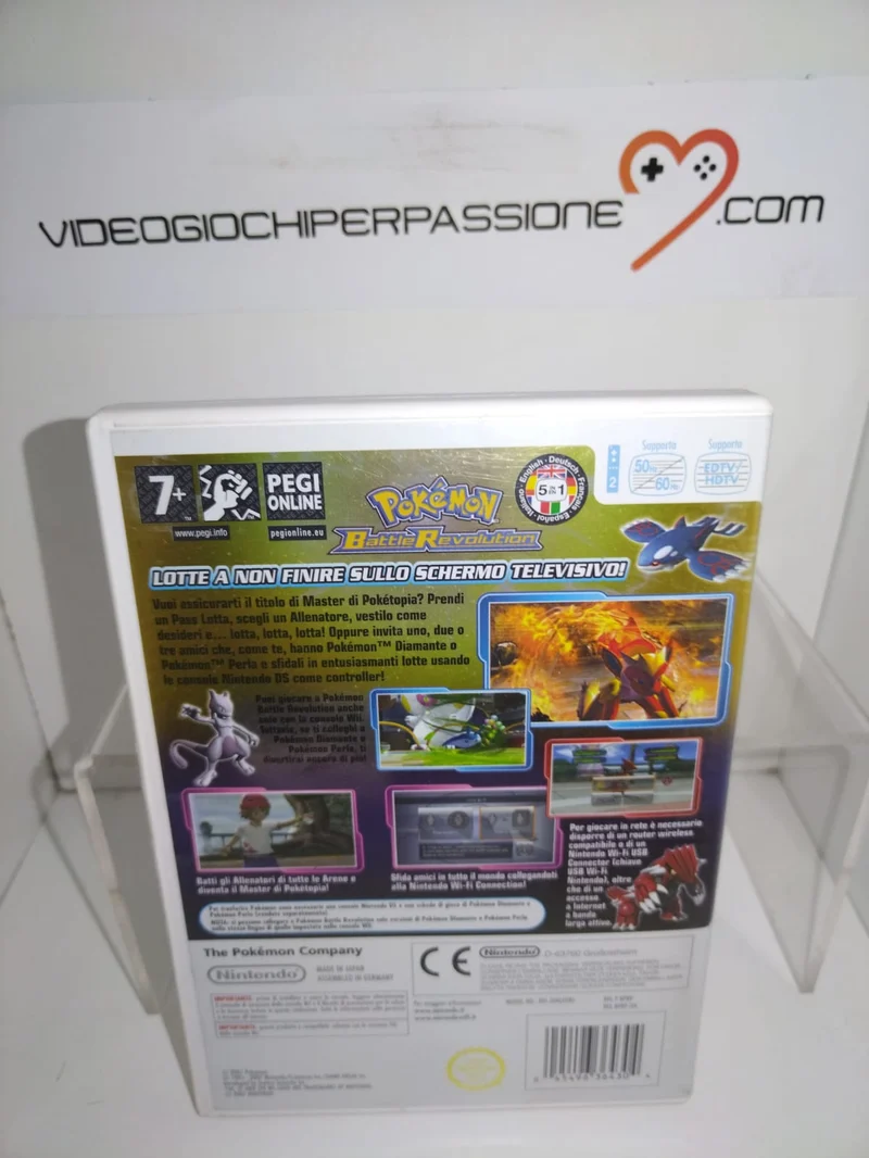 POKEMON BATTLE REVOLUTION NINTENDO WII (usato)(versione italiana)