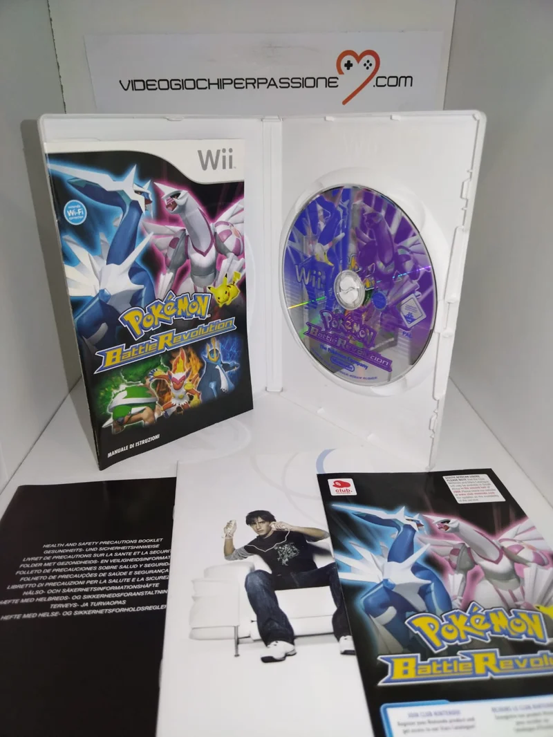 POKEMON BATTLE REVOLUTION NINTENDO WII (usato)(versione italiana)