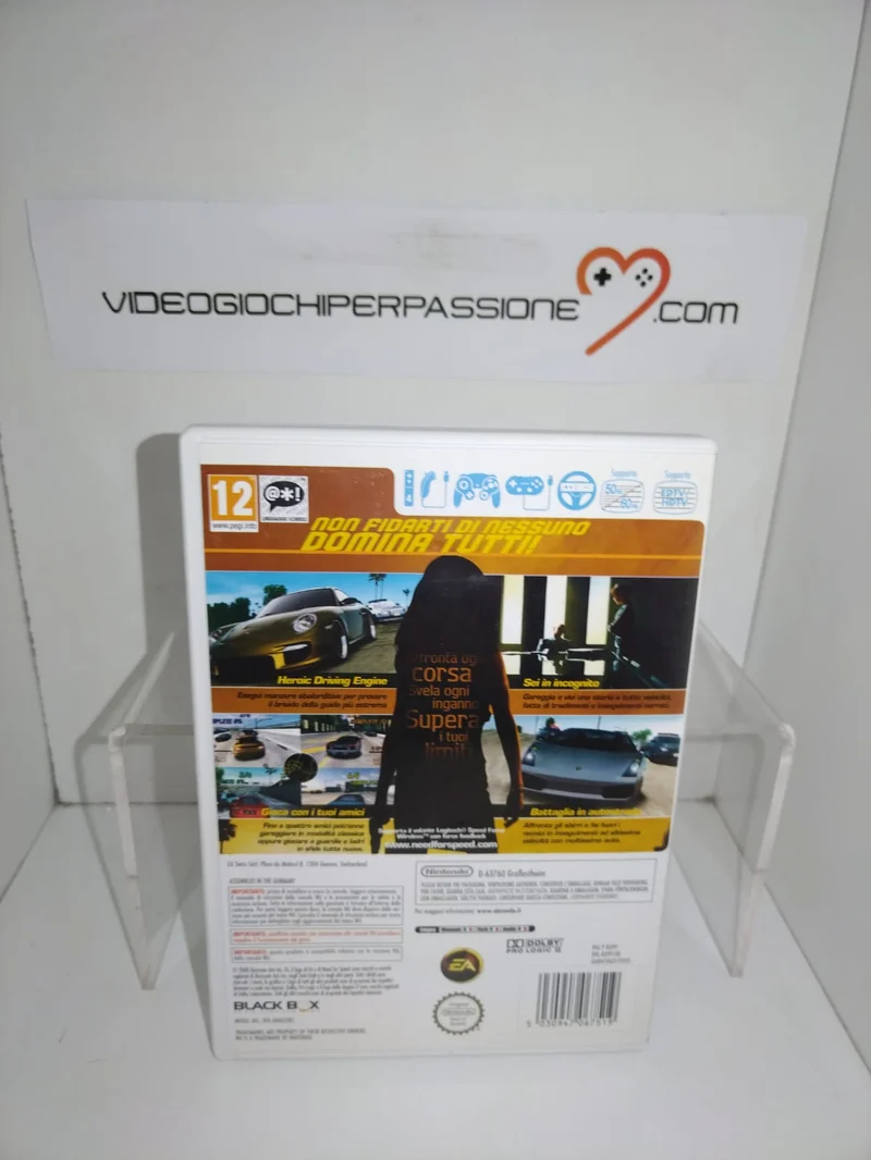 NEED FOR SPEED UNDERCOVER NINTENDO WII (usato)(versione italiana)