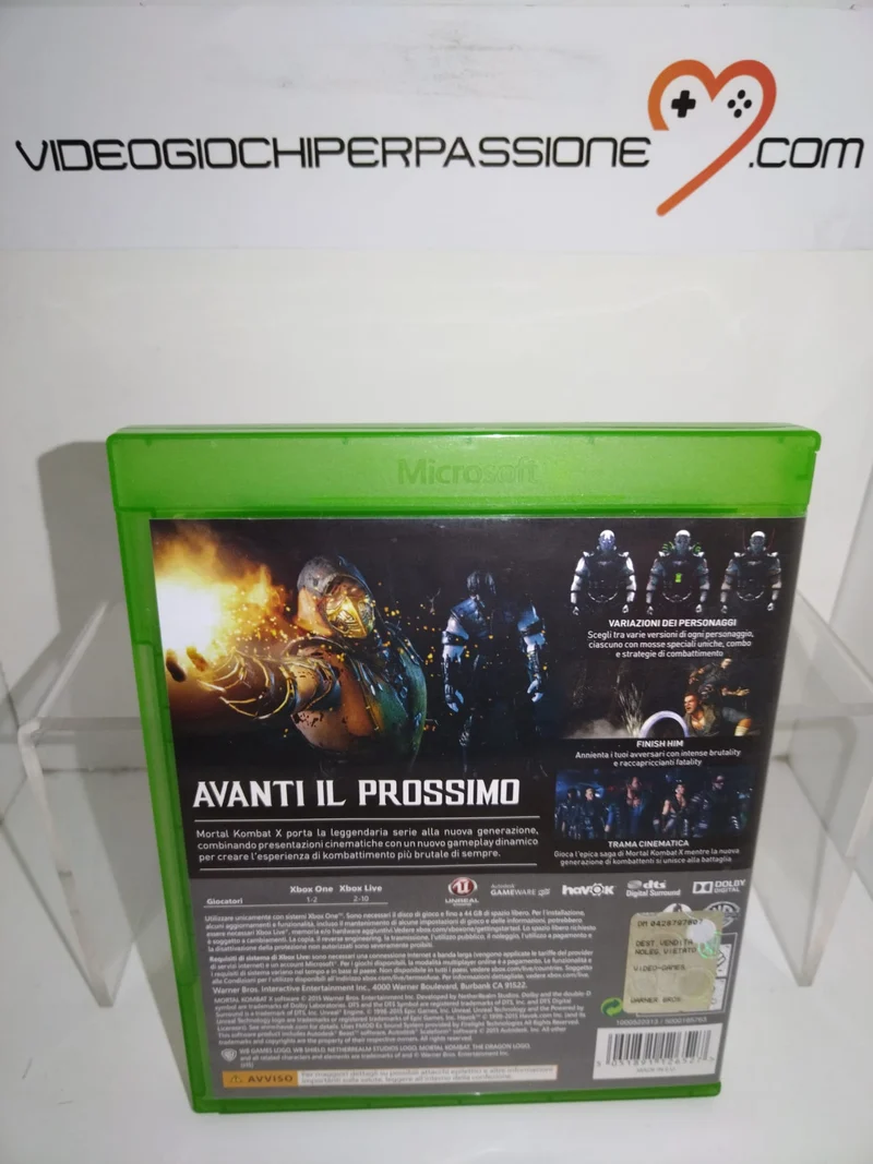 MORTAL KOMBAT X XBOX ONE (usato)(versione italiana)