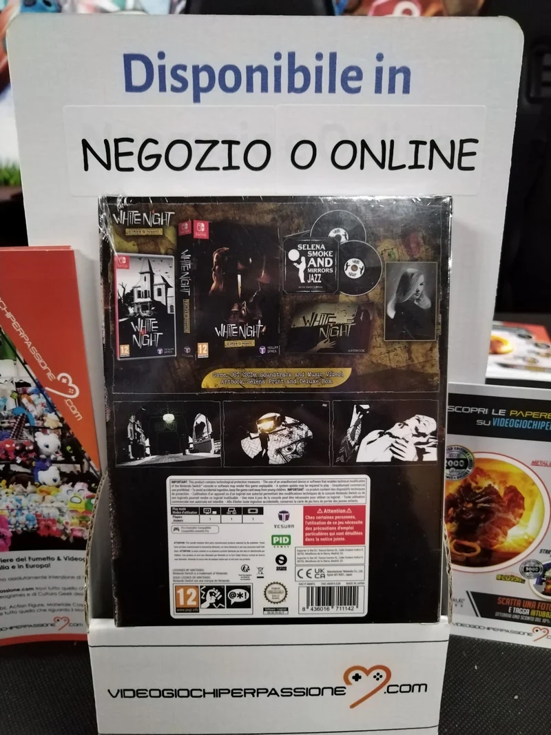White Night Deluxe Edition Nintendo Switch Edizione Europea