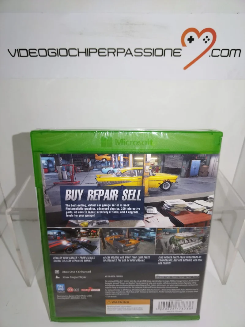 CAR MECHANIC SIMULATOR XBOX ONE