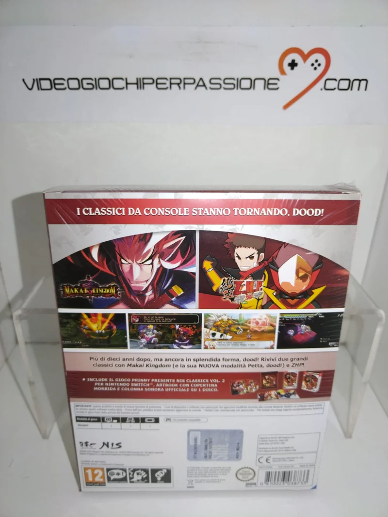 Prinny Presents NIS Classics Volume 2: Makai Kingdom: Reclaimed and Rebound / ZHP: Unlosing Ranger vs. Darkdeath Evilman - Deluxe Edition NINTENDO SWITCH