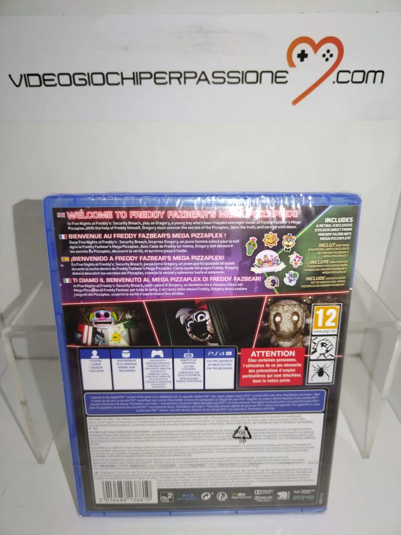 Five Nights at Freddy's: Security Breach -PS4 -(versione europea)