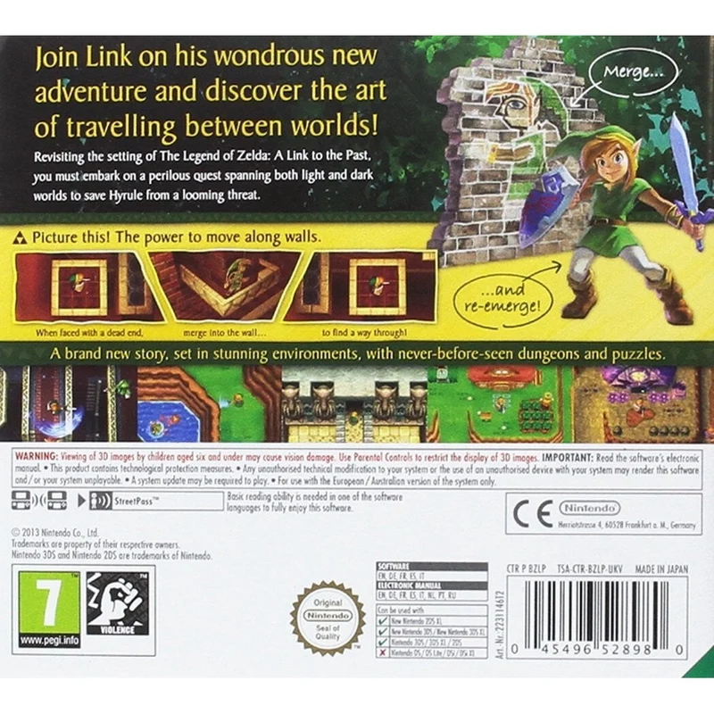 Legend of Zelda: A Link Between Worlds (Nintendo 3DS)