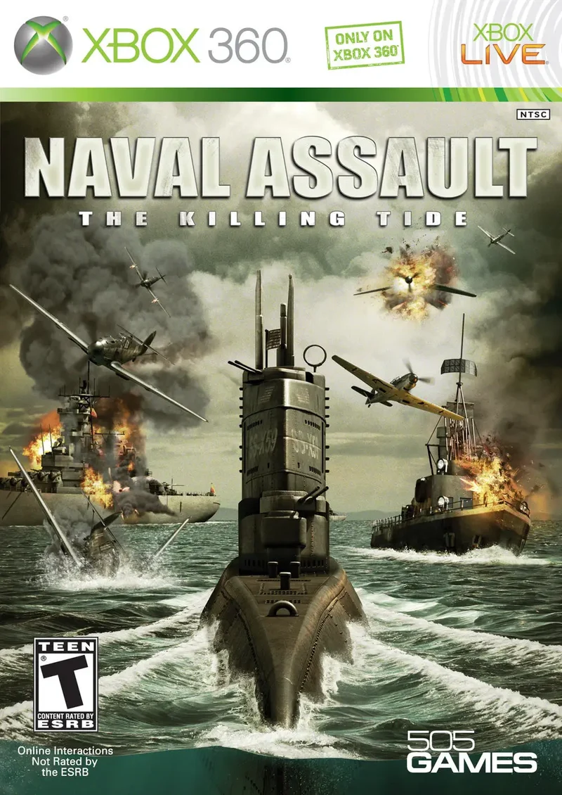 Naval Assault The Killing Tide - Microsoft Xbox 360