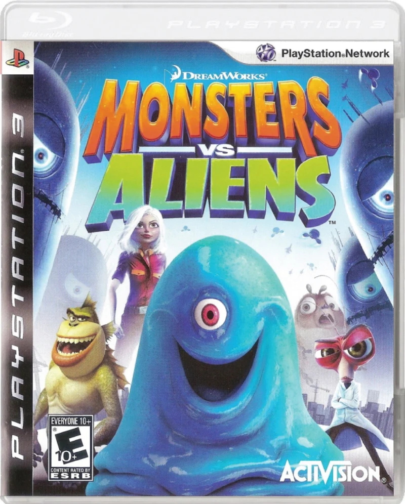 Monsters vs. Aliens - Sony PlayStation 3 (PS3)