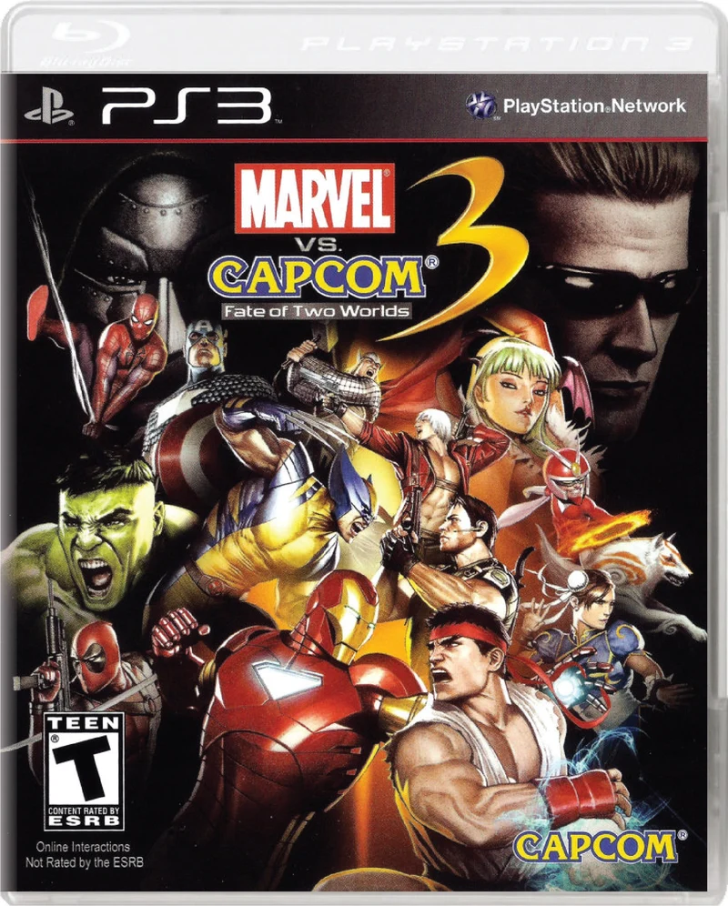 Marvel Vs. Capcom 3 Fate of Two Worlds - Sony PlayStation 3 (PS3)