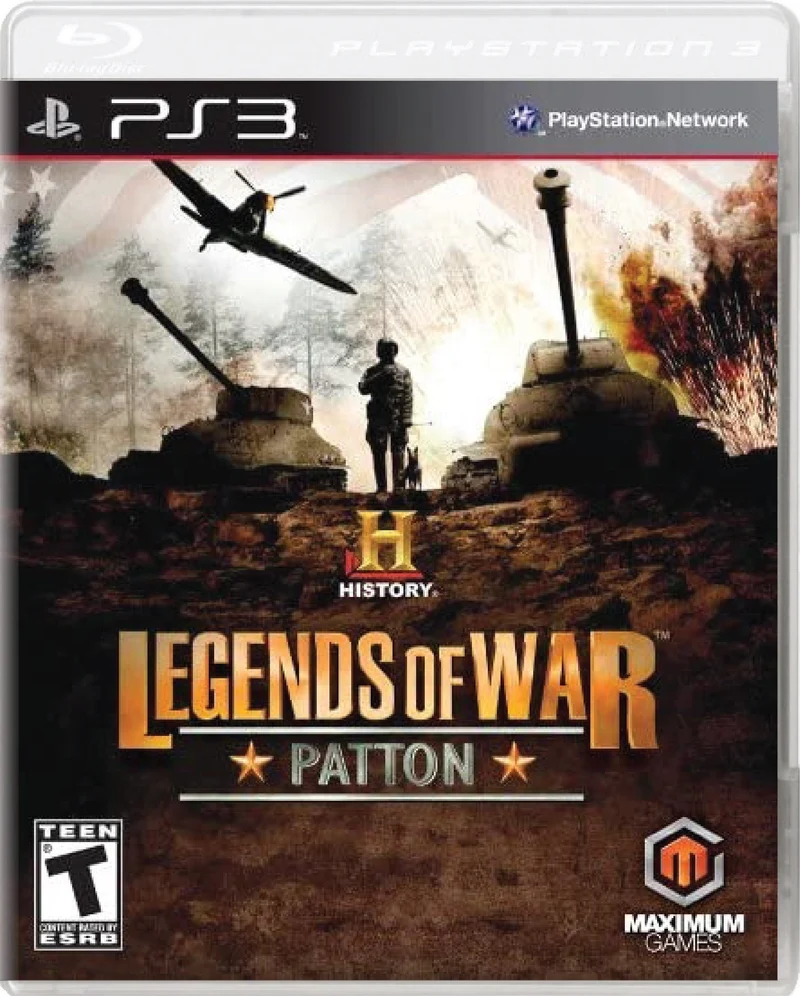 History Legends Of War Patton - Sony PlayStation 3 (PS3)