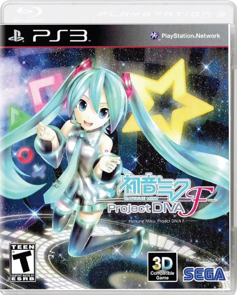 Hatsune Miku Project DIVA F - Sony PlayStation 3 (PS3)