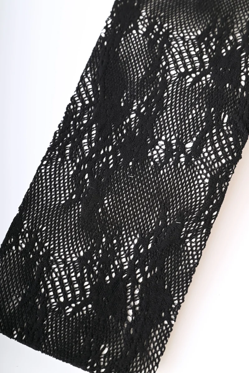 Collant in pizzo
