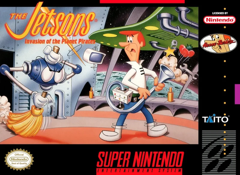 The Jetsons Invasion of the Planet Pirates - Nintendo SNES