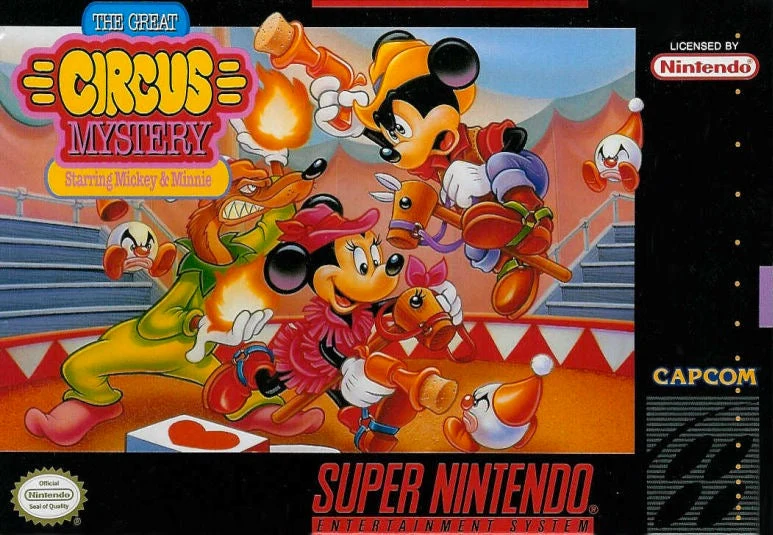 The Great Circus Mystery Starring Mickey and Minnie - Nintendo SNES