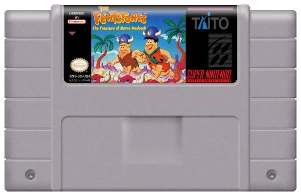 The Flintstones Treasure of Sierra Madrock - Nintendo SNES