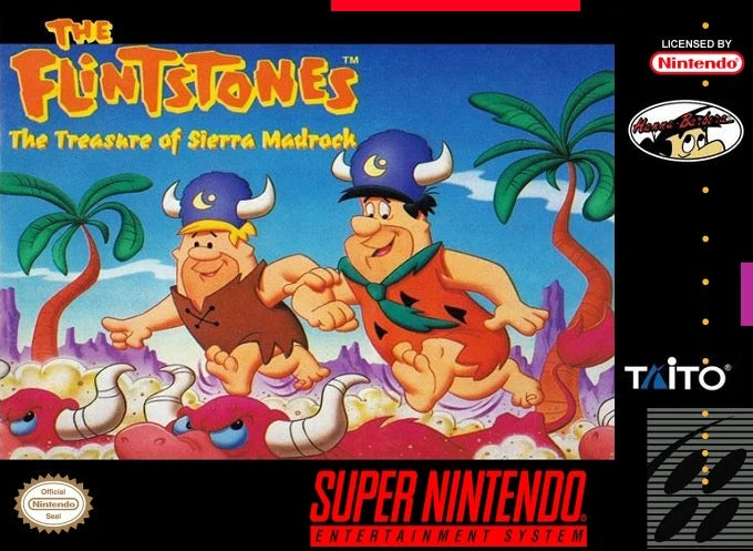 The Flintstones Treasure of Sierra Madrock - Nintendo SNES