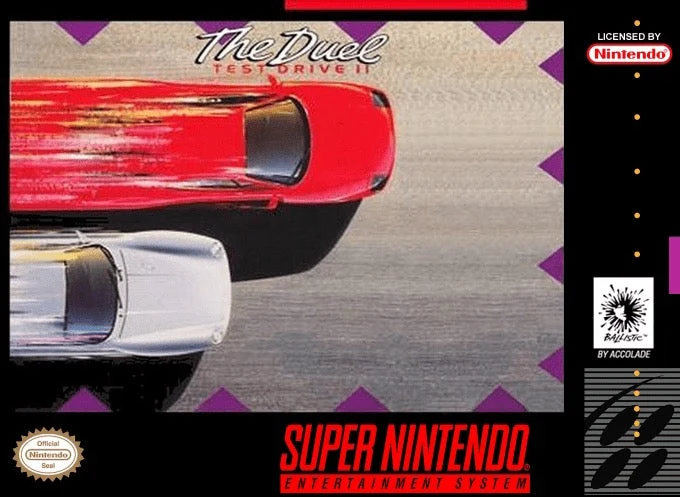 The Duel Test Drive II - Nintendo SNES