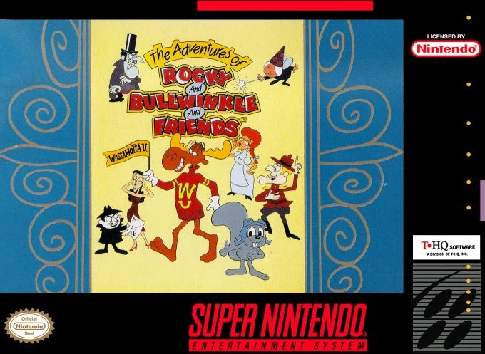 Adventures of Rocky and Bullwinkle and Friends - Nintendo SNES