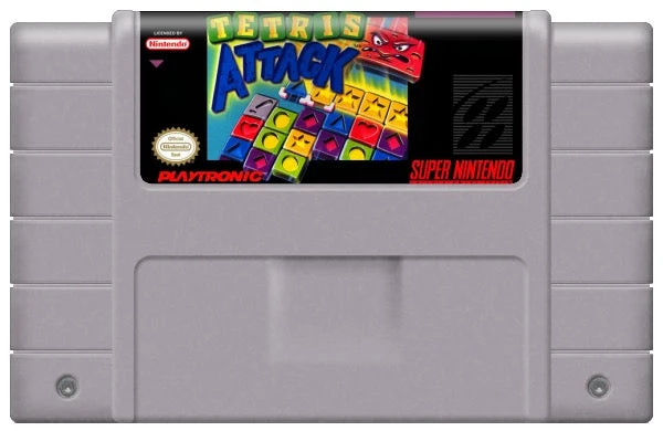 Tetris Attack - Nintendo SNES