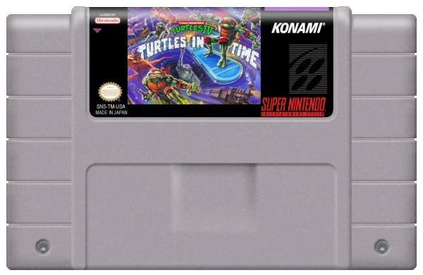 Teenage Mutant Ninja Turtles IV Turtles in Time - Nintendo SNES
