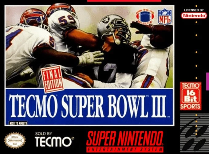 Tecmo Super Bowl III - Nintendo SNES