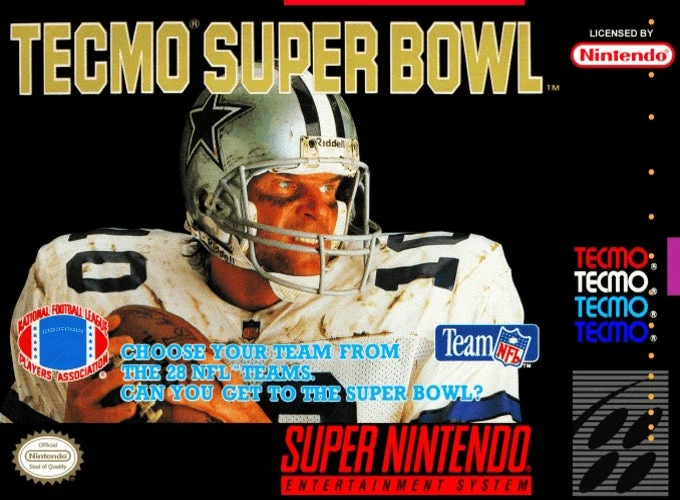 Tecmo Super Bowl - Nintendo SNES