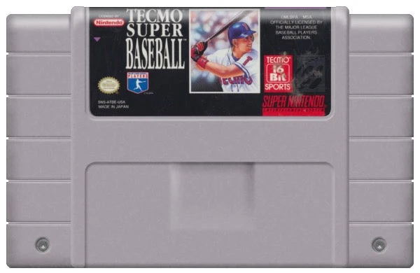 Tecmo Super Baseball - Nintendo SNES