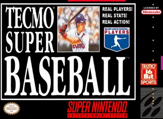 Tecmo Super Baseball - Nintendo SNES