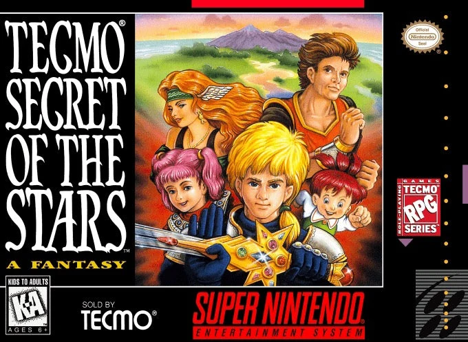 Tecmo Secret of the Stars - Nintendo SNES