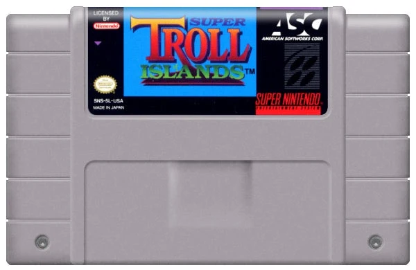 Super Troll Islands - Nintendo SNES
