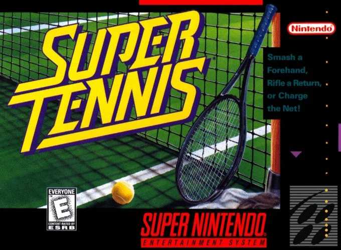 Super Tennis - Nintendo SNES