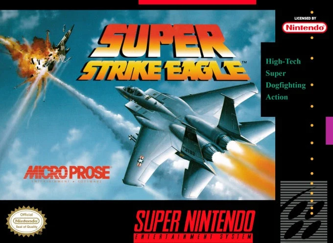 Super Strike Eagle - Nintendo SNES