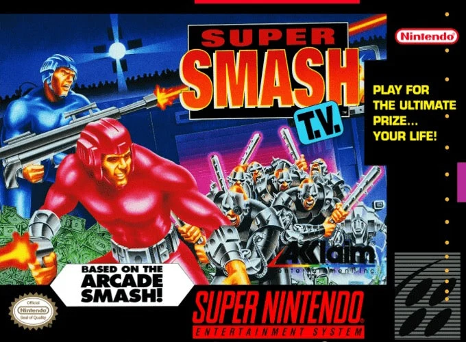 Super Smash TV - Nintendo SNES