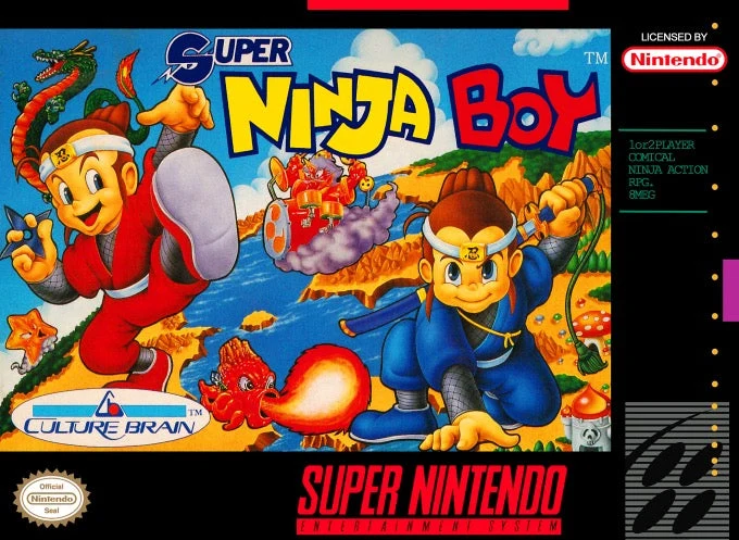 Super Ninja Boy - Nintendo SNES