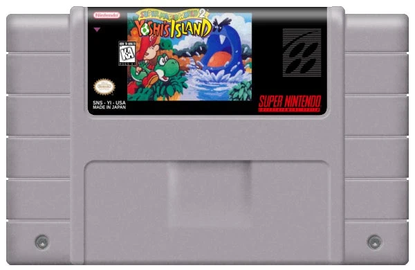 Yoshi's Island: Super Mario World 2 - Nintendo SNES
