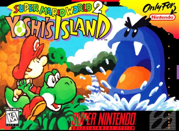 Yoshi's Island: Super Mario World 2 - Nintendo SNES