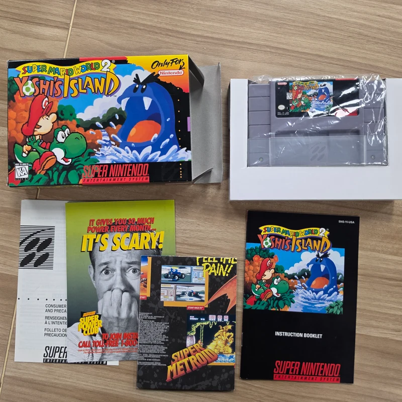 Yoshi's Island: Super Mario World 2 - Nintendo SNES
