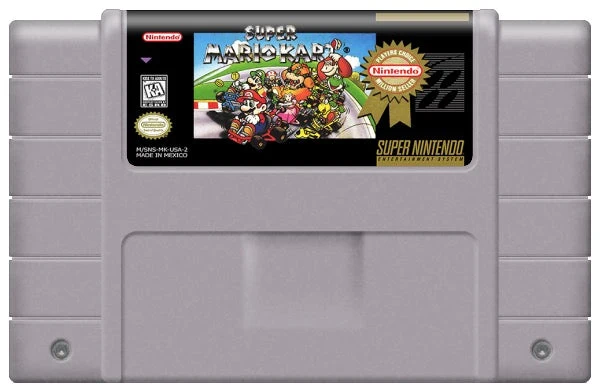 Super Mario Kart - Nintendo SNES