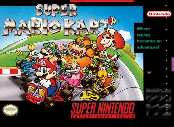 Super Mario Kart - Nintendo SNES