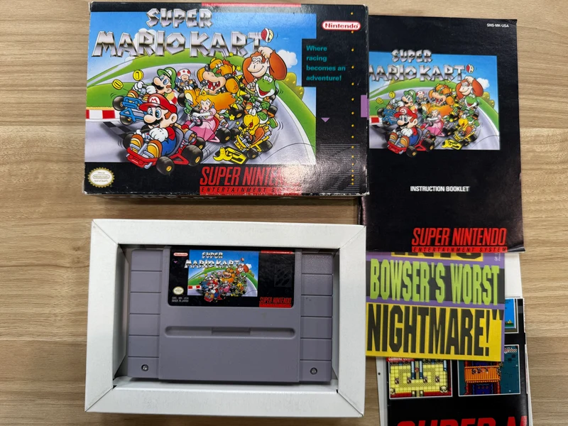 Super Mario Kart - Nintendo SNES