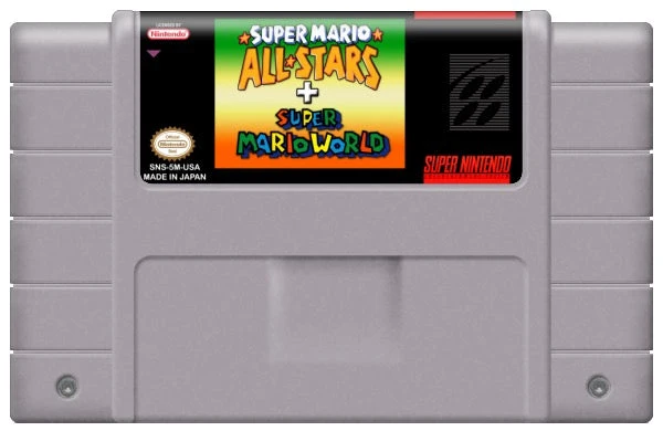 Super Mario All-stars and Super Mario World - Nintendo SNES