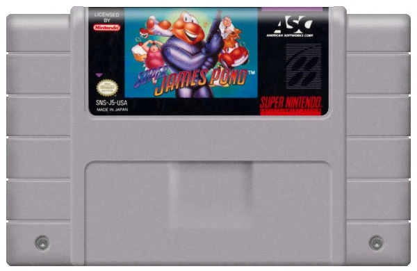 Super James Pond - Nintendo SNES
