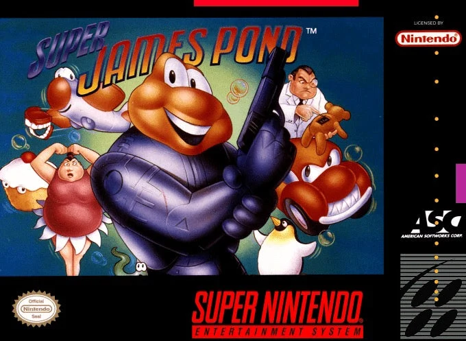 Super James Pond - Nintendo SNES